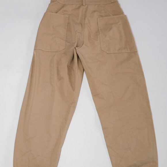 The Barrel Pant Everlane Size 2 Women's Trench Coat Khaki - Picture 10 of 16